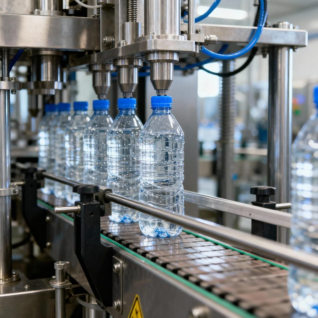 Semi-Auto (24-30 BPM) Bottle Filling & Capping Machine